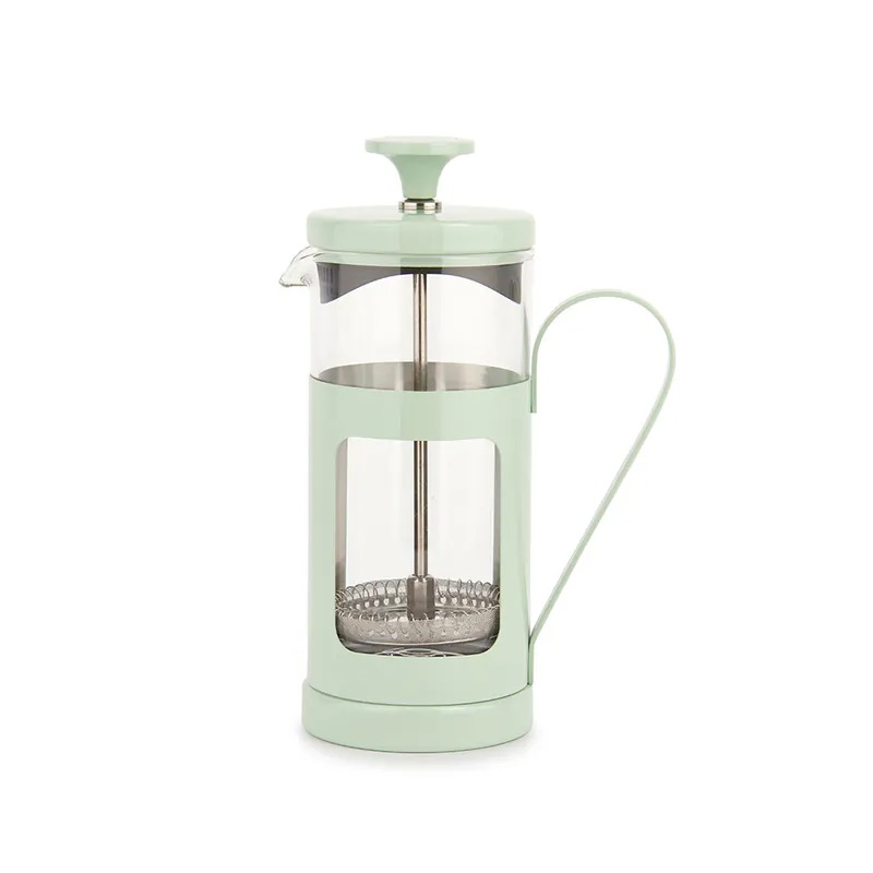 La Cafetiere｜摩納哥不鏽鋼濾壓壺｜晨曦綠◉70D036